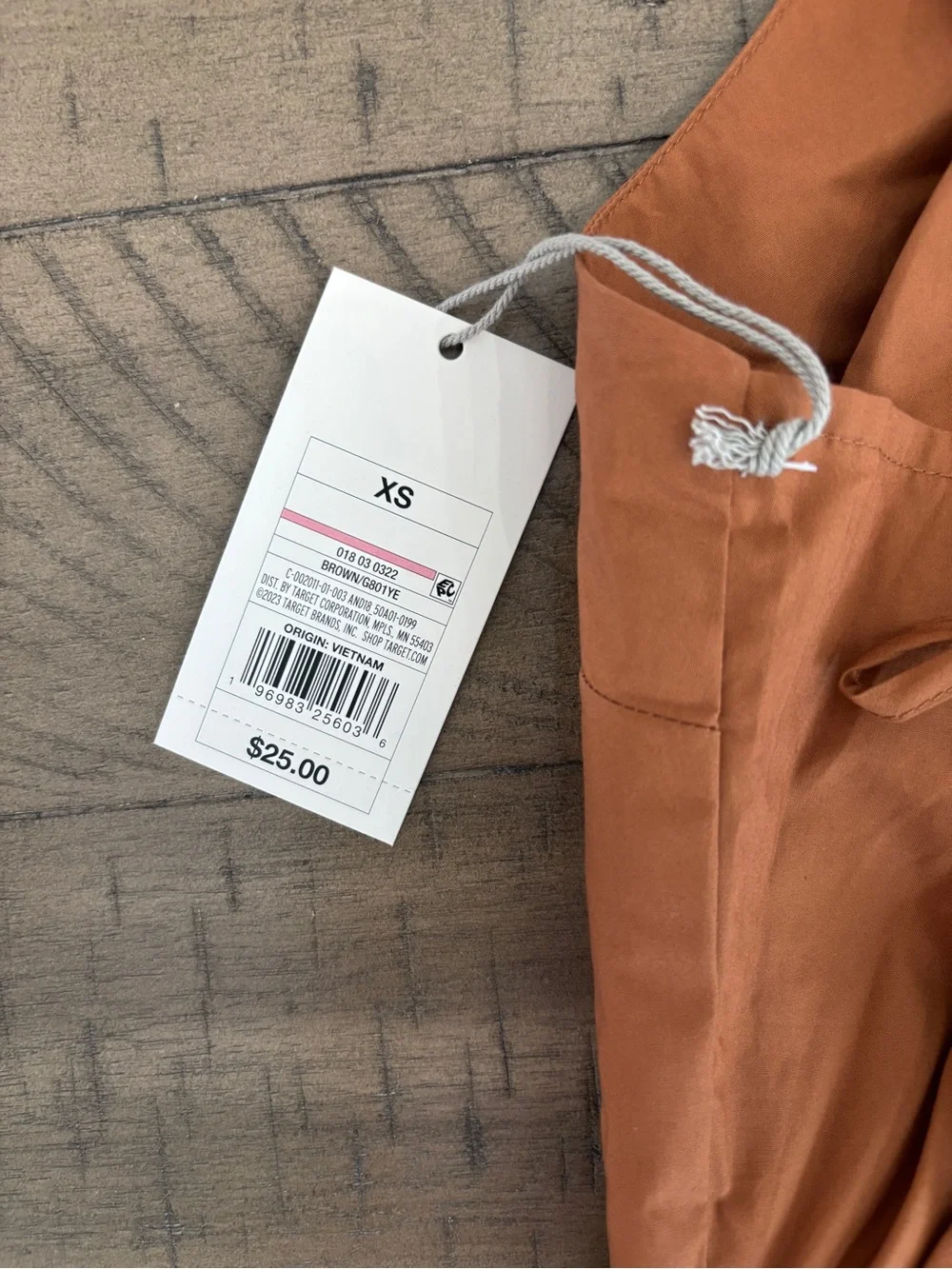 Universal Thread Rust Orange Halter Mini Dress - Picture 5 of 5